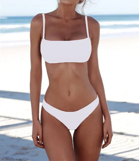 2 Piece Sexy Push Up Women Bikini Swimsuit Swimwear Female Set Bathing Suit Bodysuit Bathing beach