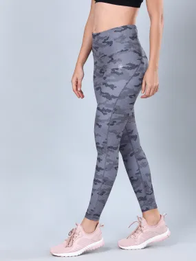 AbsoluteFit Camo Grey Workout Leggings