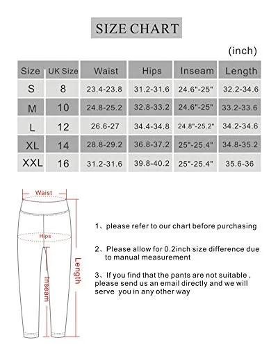 Alebear Women's Yoga Pants High Waisted Gym Workout Running Leggings with Pockets (Black, M)