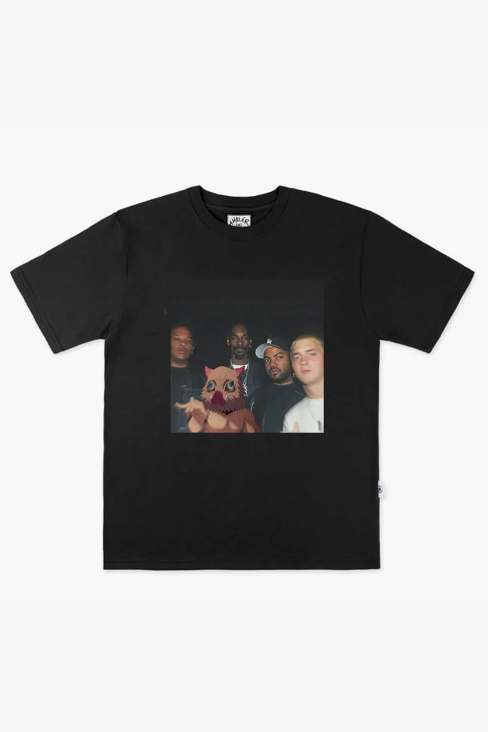 Animecore Hashibira Inosuke and Eminem Gang T-Shirt