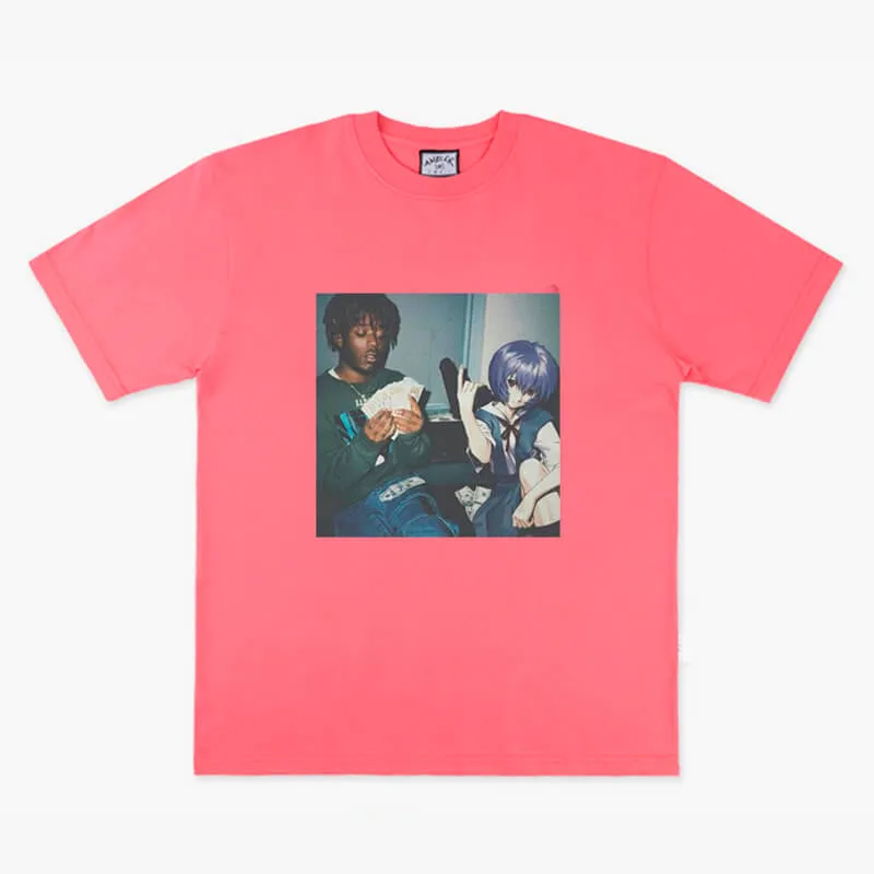 Animecore Lil Uzi and Rei Ayanami T-Shirt