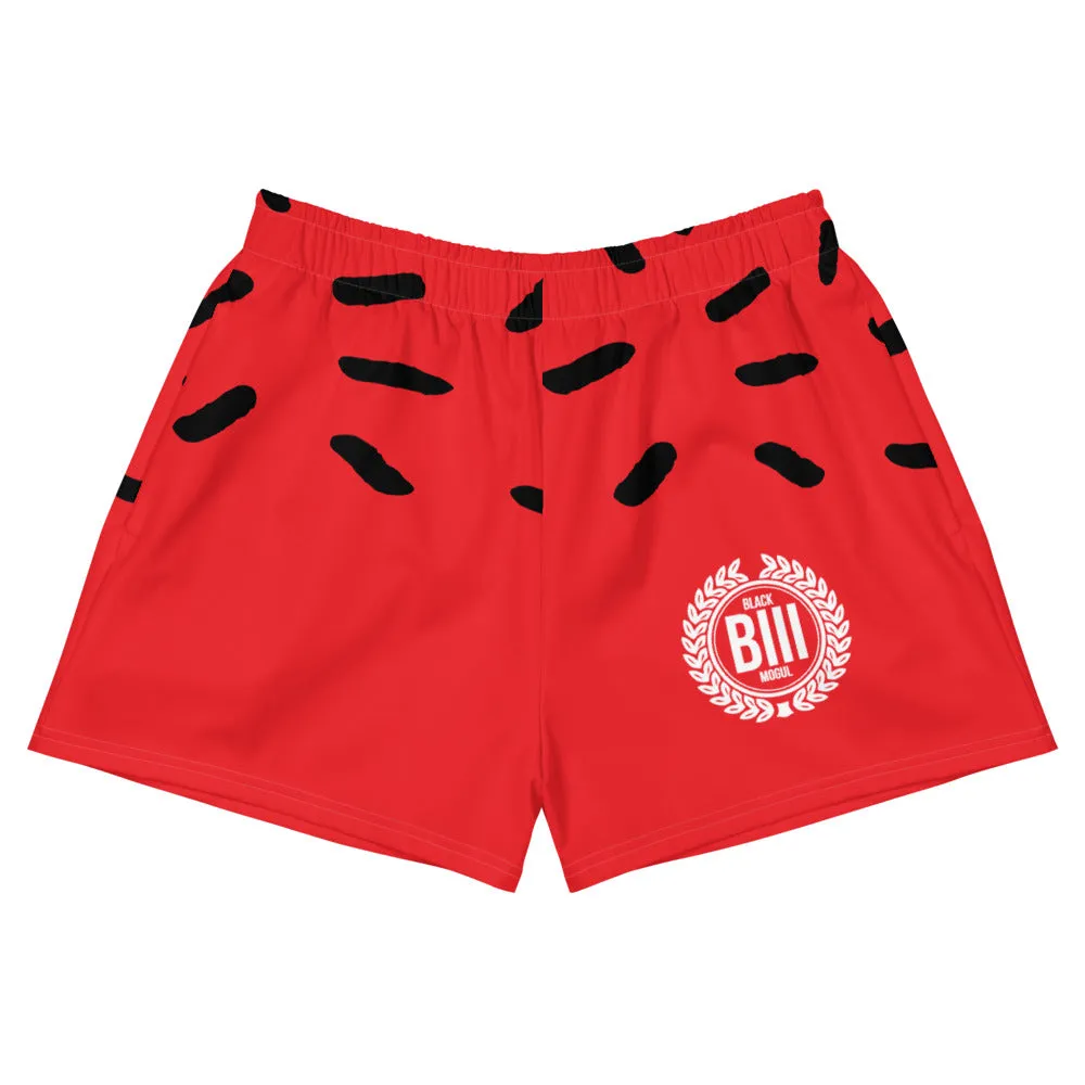 Black Mogul Women's Athletic Short Shorts