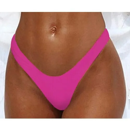 Black Women Sexy Bottoms Swimsuit Bikini Swimwear Cheeky