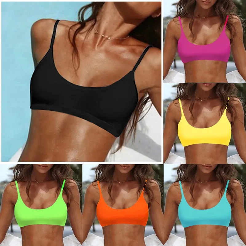 Black Women Sexy Bottoms Swimsuit Bikini Swimwear Cheeky