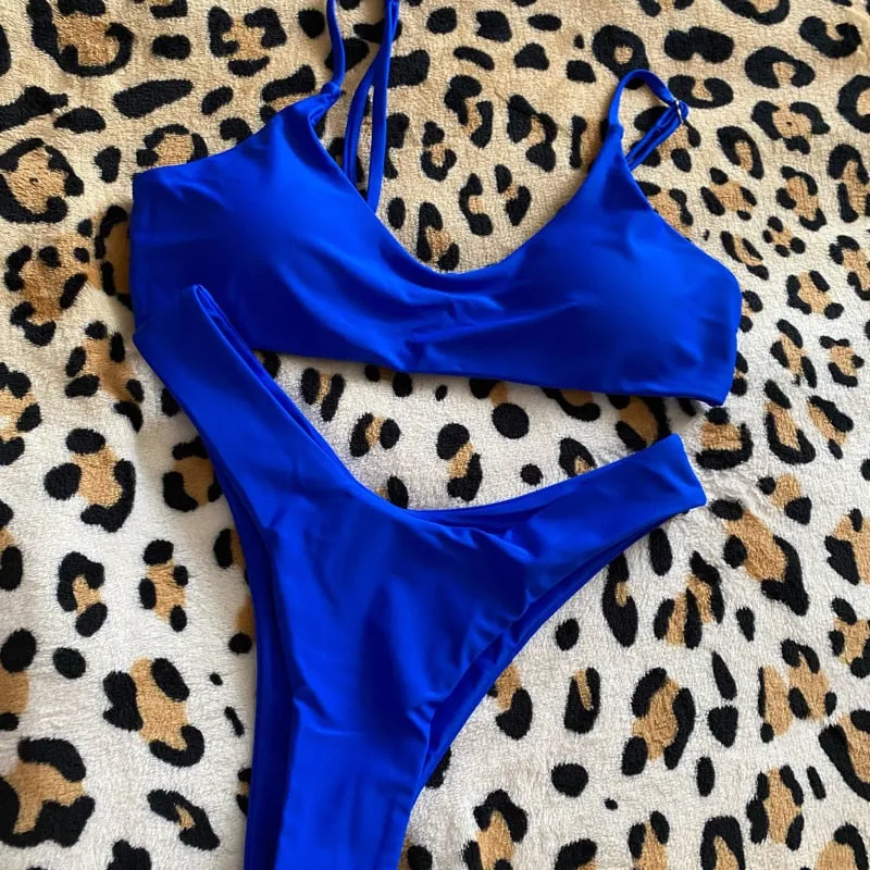 Black Women Sexy Bottoms Swimsuit Bikini Swimwear Cheeky