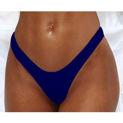Black Women Sexy Bottoms Swimsuit Bikini Swimwear Cheeky