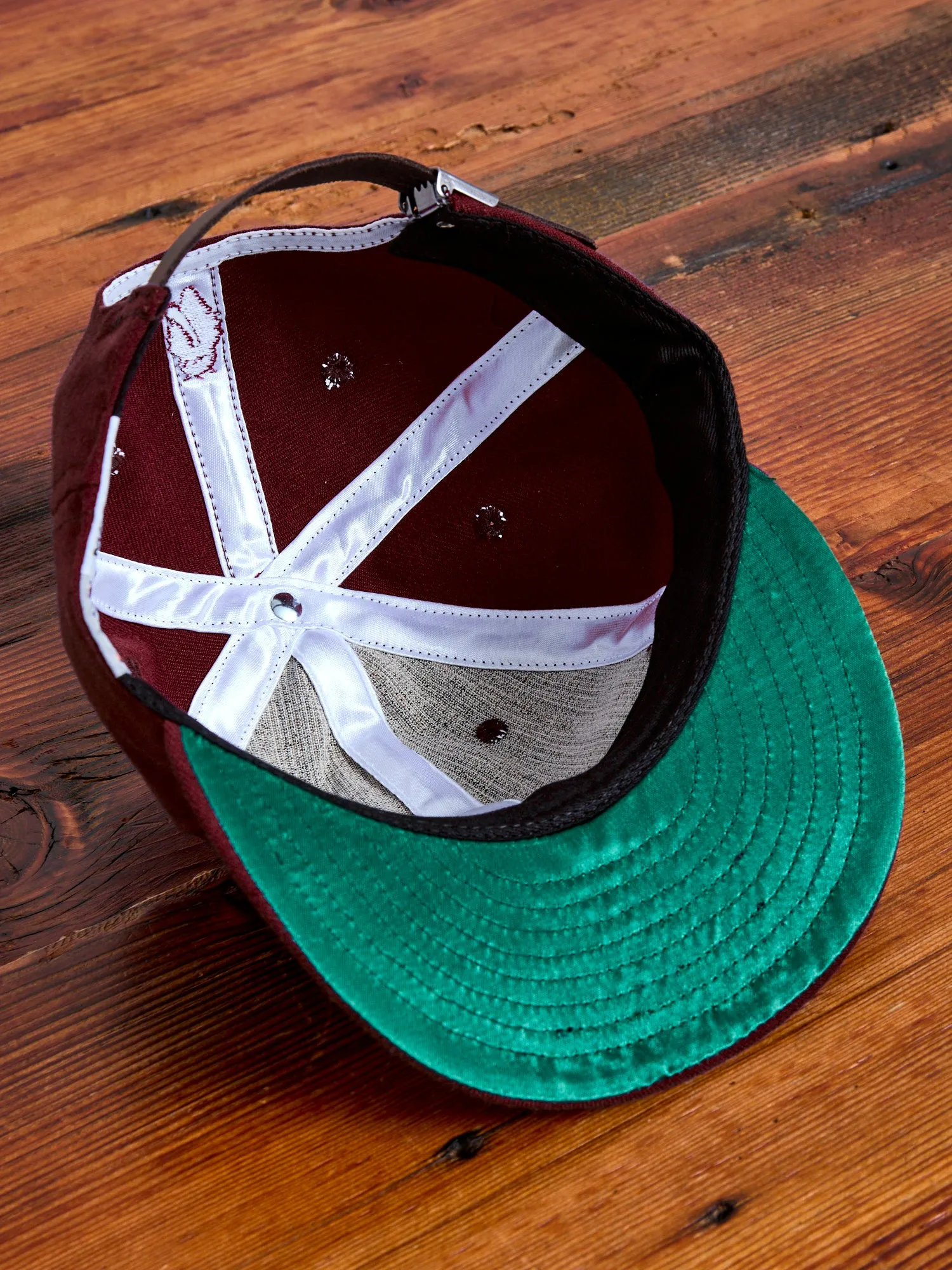 Blue Owl Baseball Cap in Cardinal