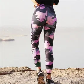 Camouflage Women's Fitness Pants Legging Sexy GYM Sweatpants Cozy