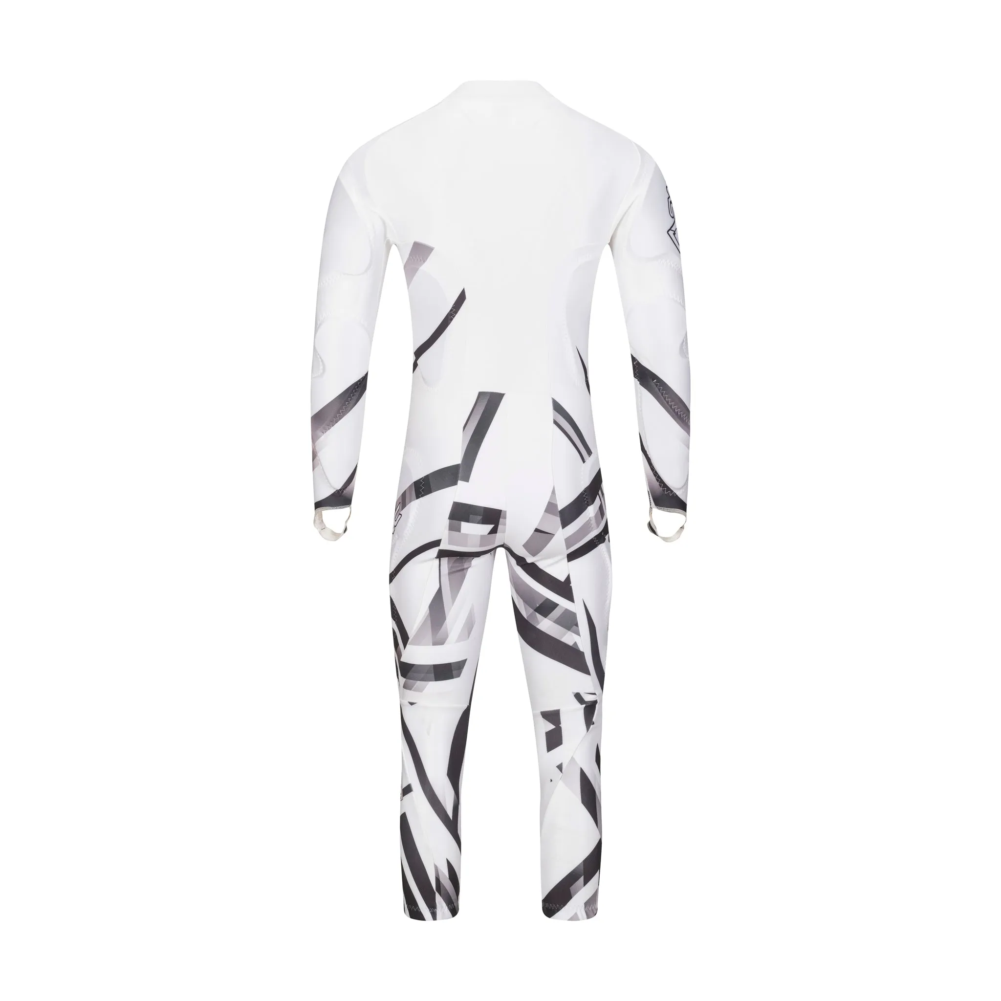 Carson Adult Race Suit - White/Black