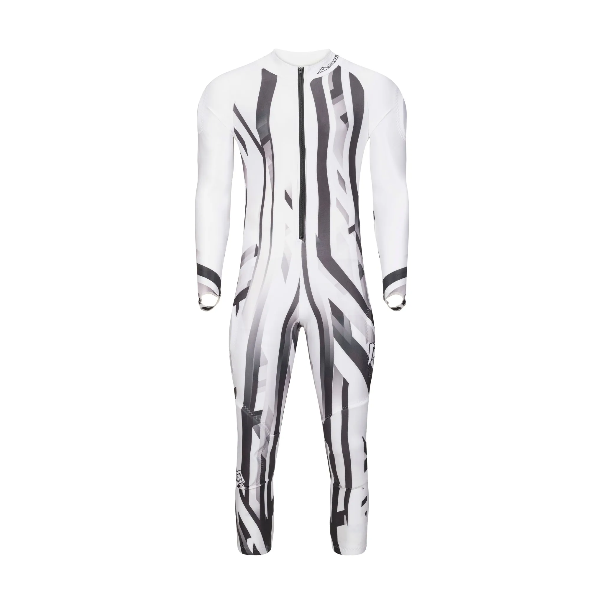 Carson Adult Race Suit - White/Black