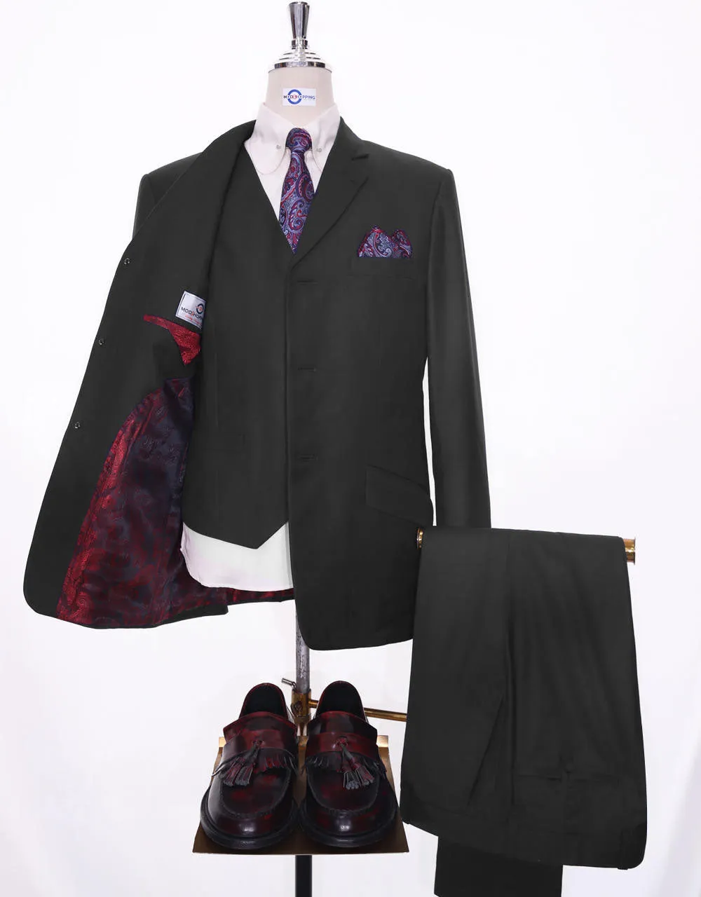 Charcoal Grey 3 Piece Suit