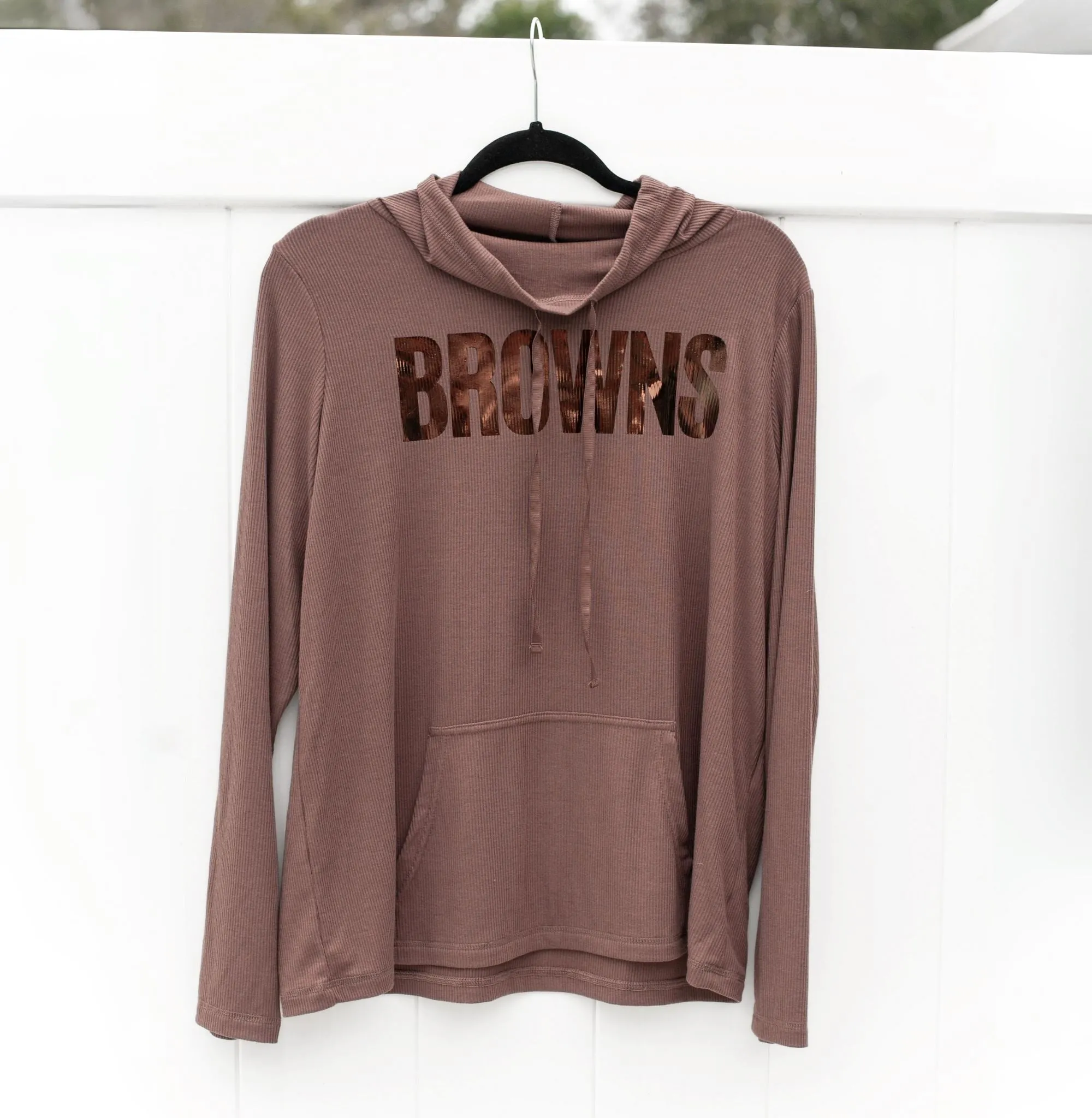 Cleveland Browns Ribbed Rework Top