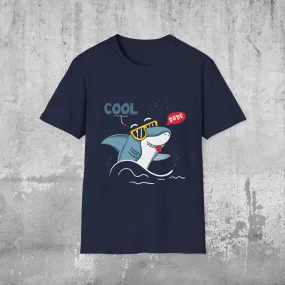 Cool Dude Shark Softstyle T-Shirt