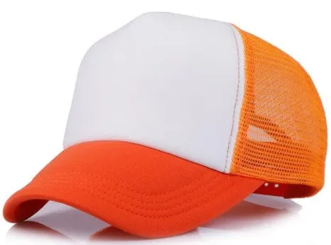 Custom LOGO Design Baseball Cap Mesh Adjustable Hat