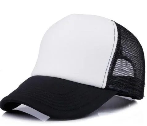 Custom LOGO Design Baseball Cap Mesh Adjustable Hat