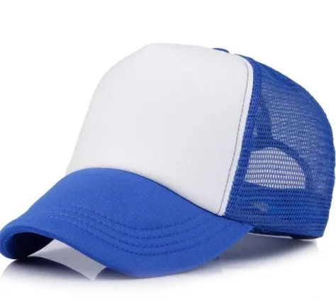 Custom LOGO Design Baseball Cap Mesh Adjustable Hat