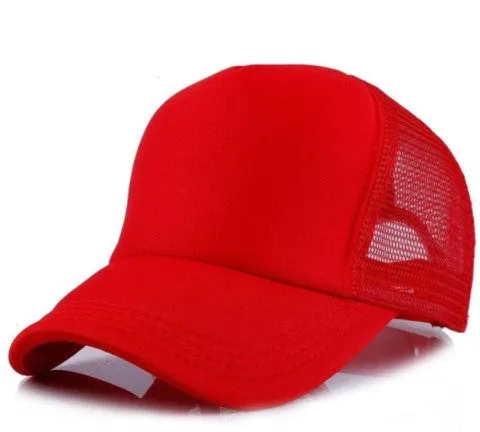 Custom LOGO Design Baseball Cap Mesh Adjustable Hat