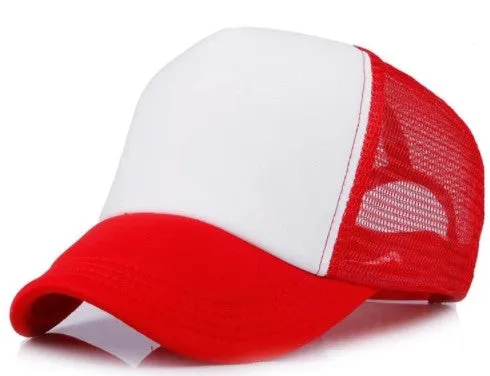 Custom LOGO Design Baseball Cap Mesh Adjustable Hat