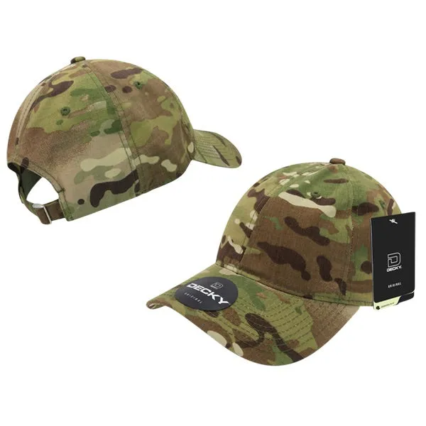 Decky 6300 - Relaxed MultiCam L/C Hat, MultiCam Camo Cap