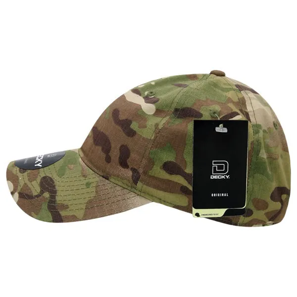 Decky 6300 - Relaxed MultiCam L/C Hat, MultiCam Camo Cap