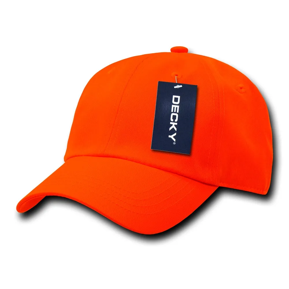 Decky 761 - 6 Panel Low Profile Structured Neon Cap