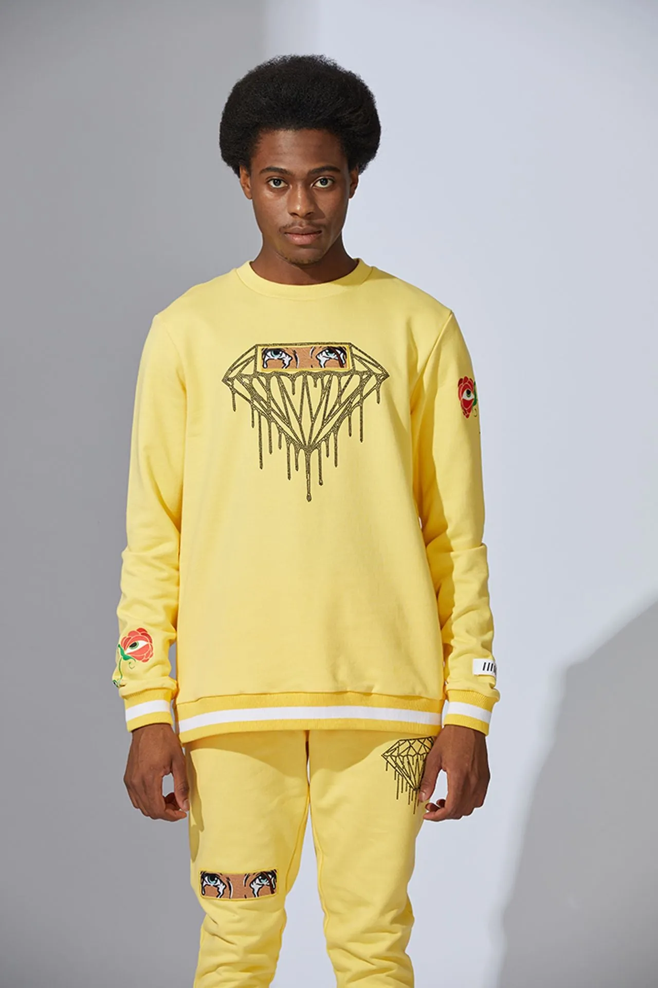 Embroidery Print Mens Graphic Sweatsuits