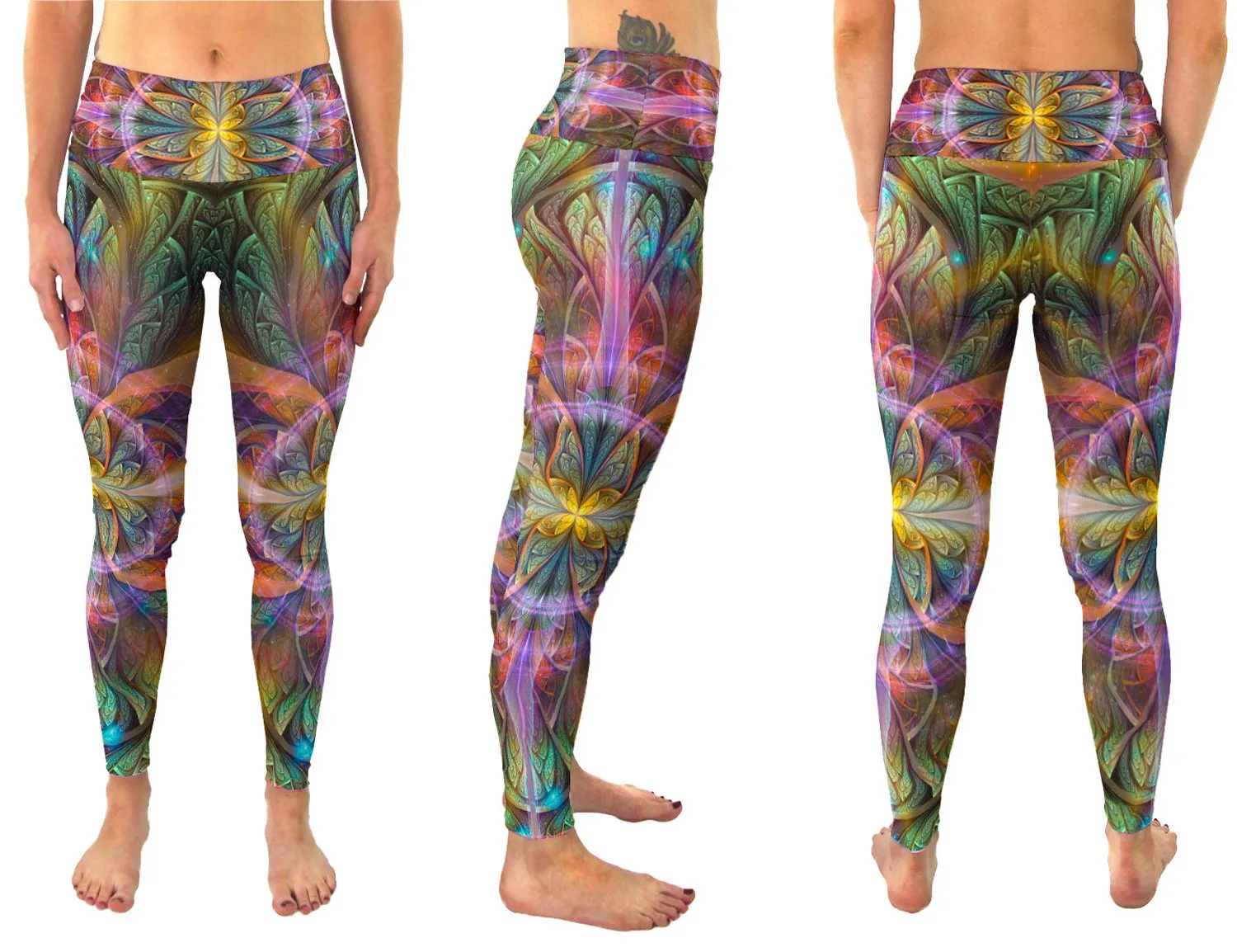 Ethical Yoga Pants | Recycled Leggings | Festival Pants | Gaiahuasca