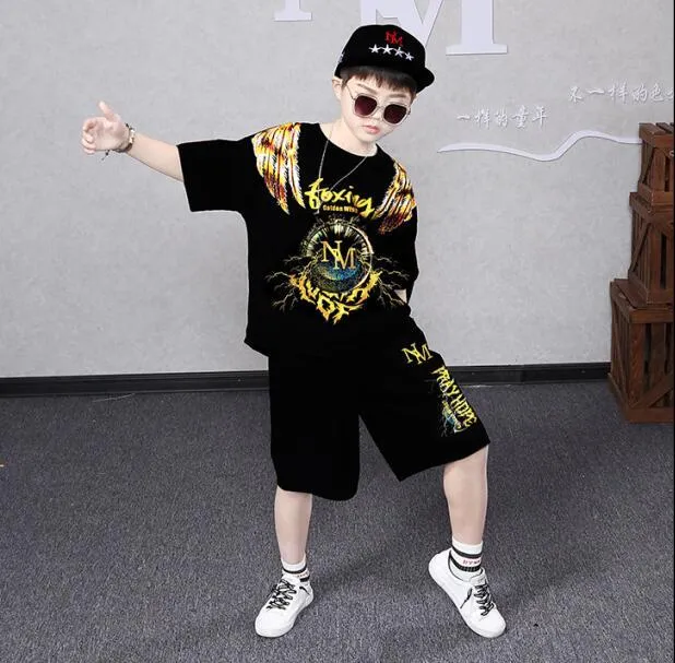 Fashion Boy Clothes Cool Kids Hip Hop Clothing Sports Suit