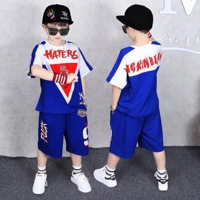 Fashion Boy Clothes Cool Kids Hip Hop Clothing Sports Suit