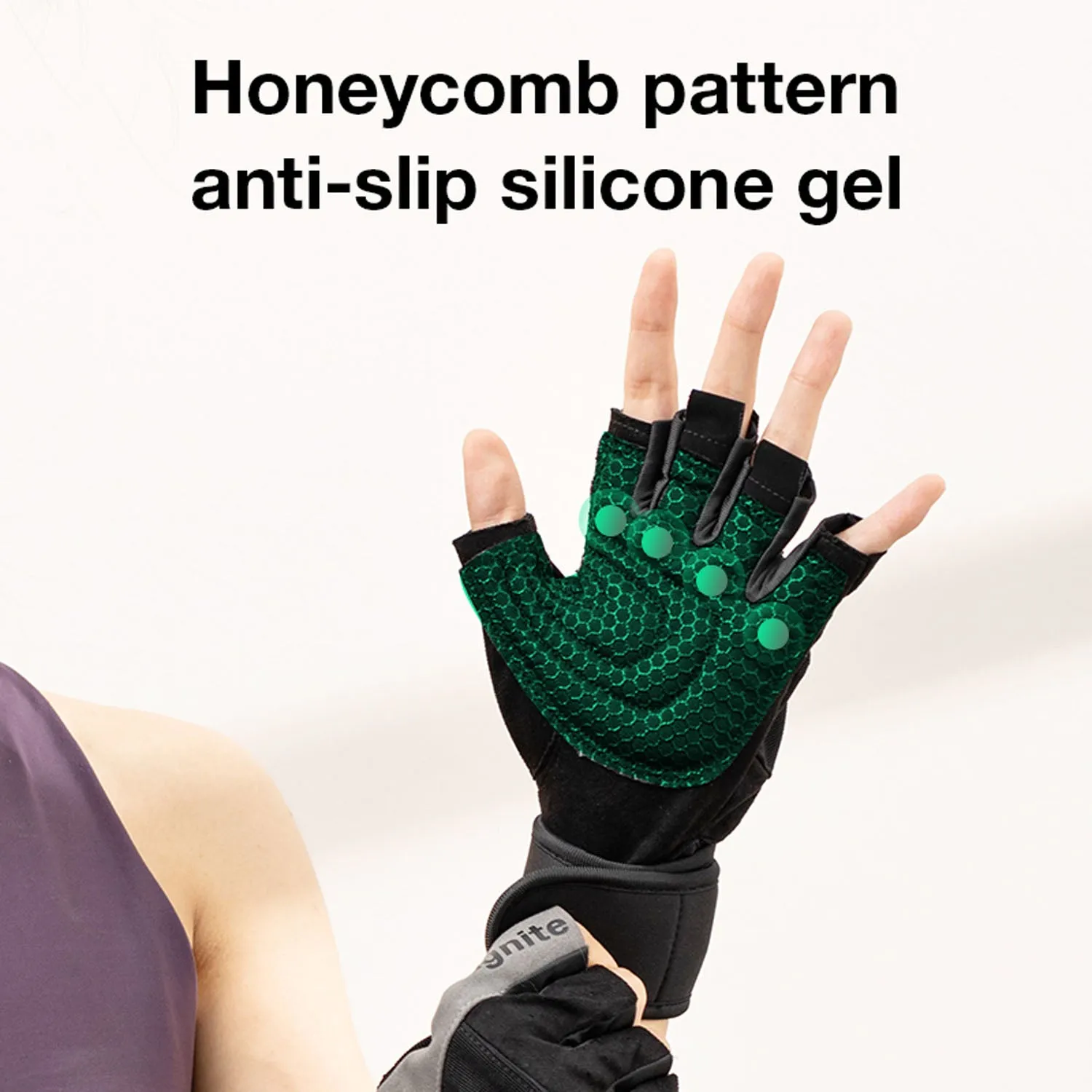 Fitness Glove, 1 Pair (M)