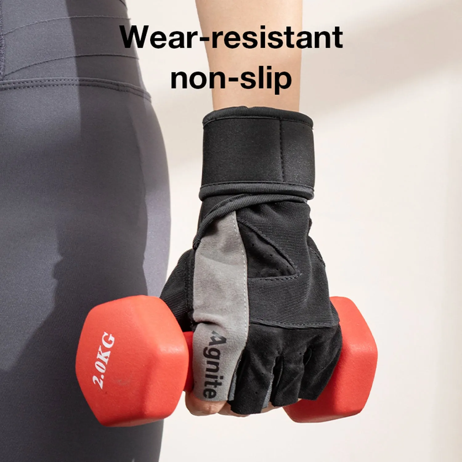 Fitness Glove, 1 Pair (M)