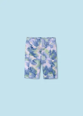 Girls Athleisure Shorts - Mint