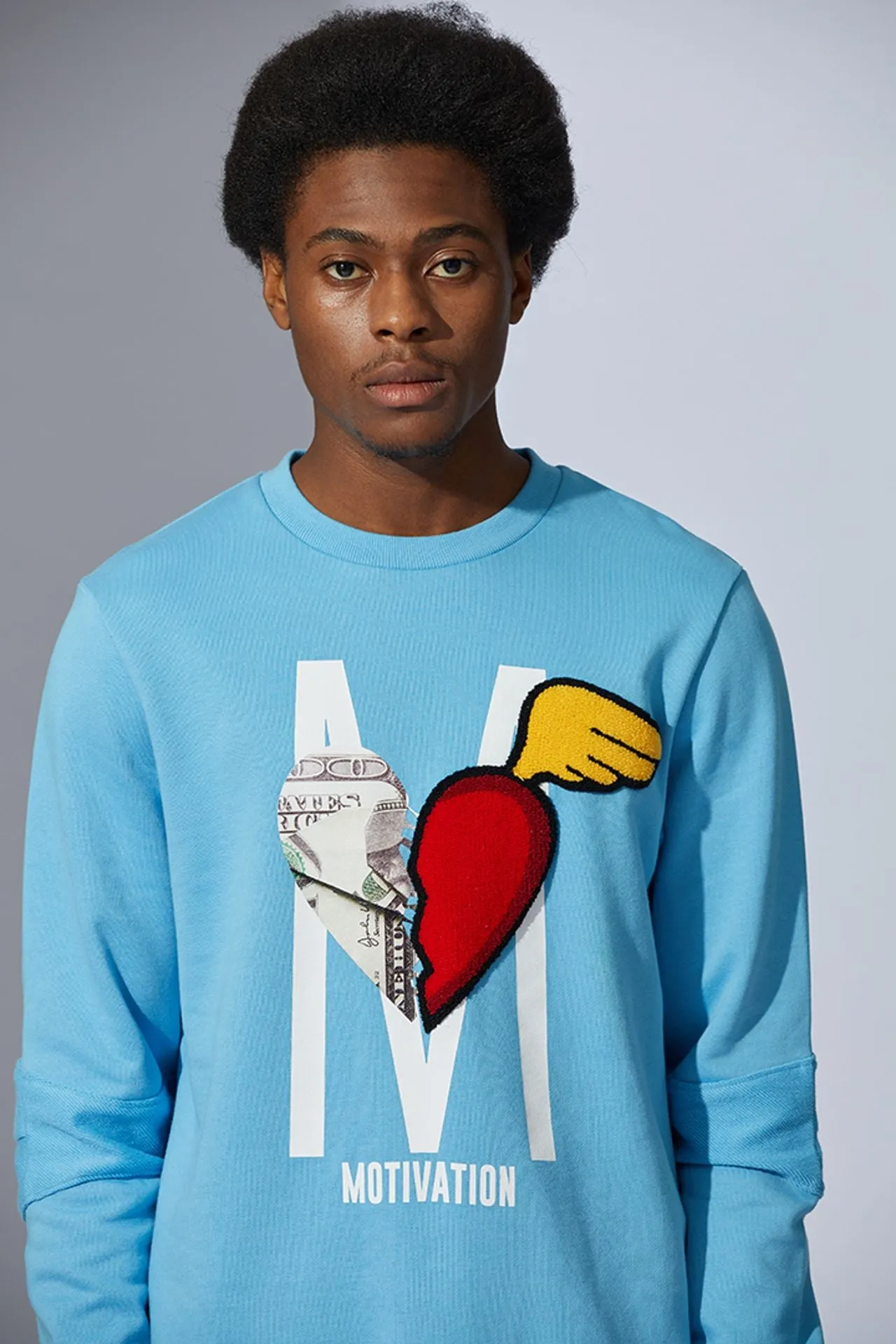 Graphic Embroidery Print Mens Sweat suits