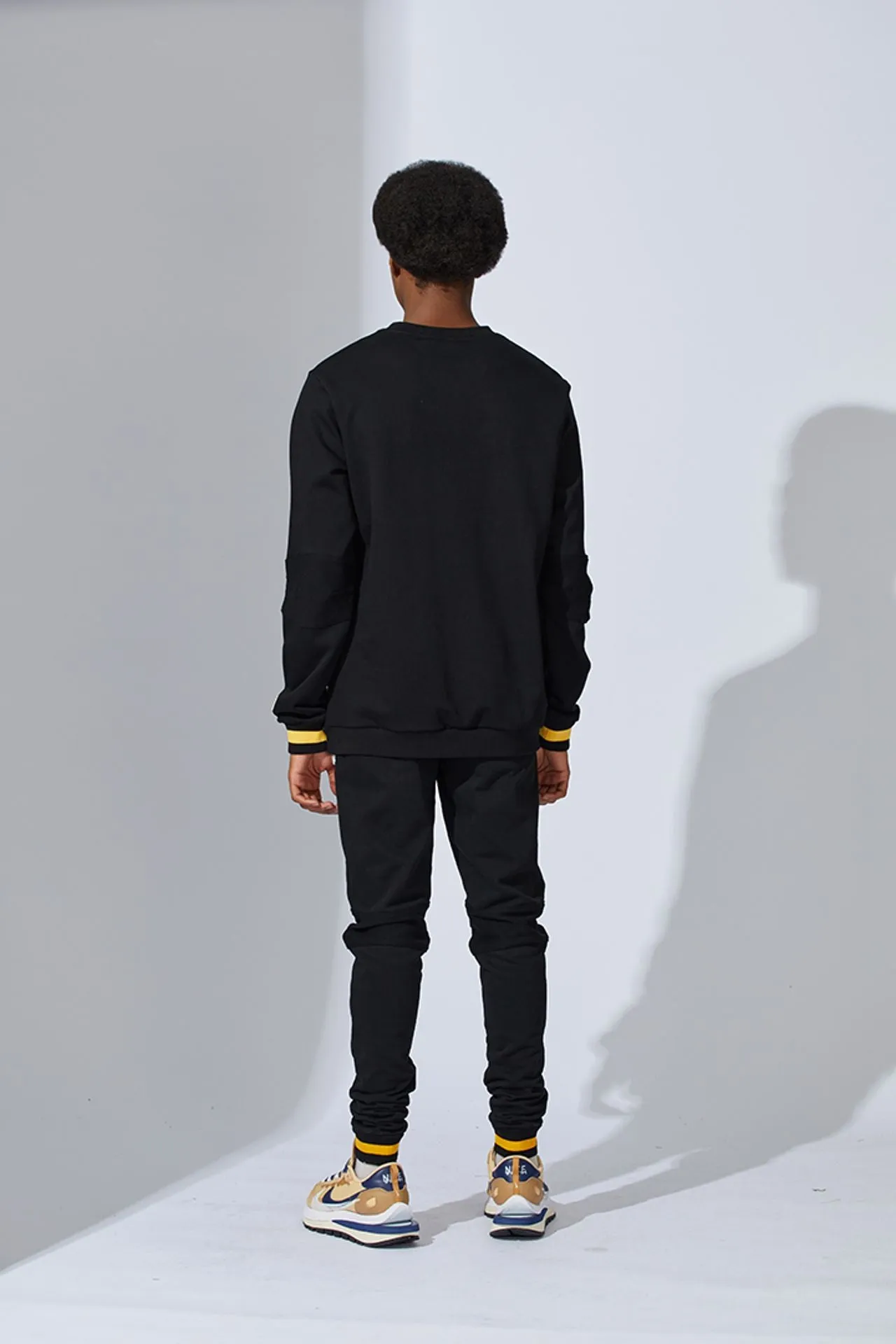 Graphic Embroidery Print Mens Sweat suits