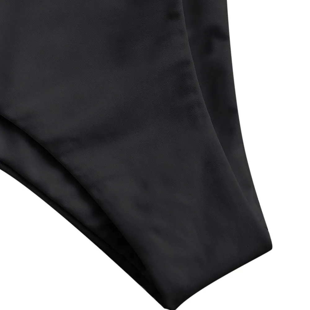 High Leg Plain Bikini Bottom Solid Sexy Women Brazilian Thong