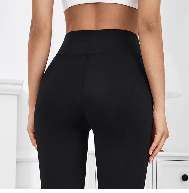 High Waisted Skinny Yoga Pants with Stretchy Slimming Fabric