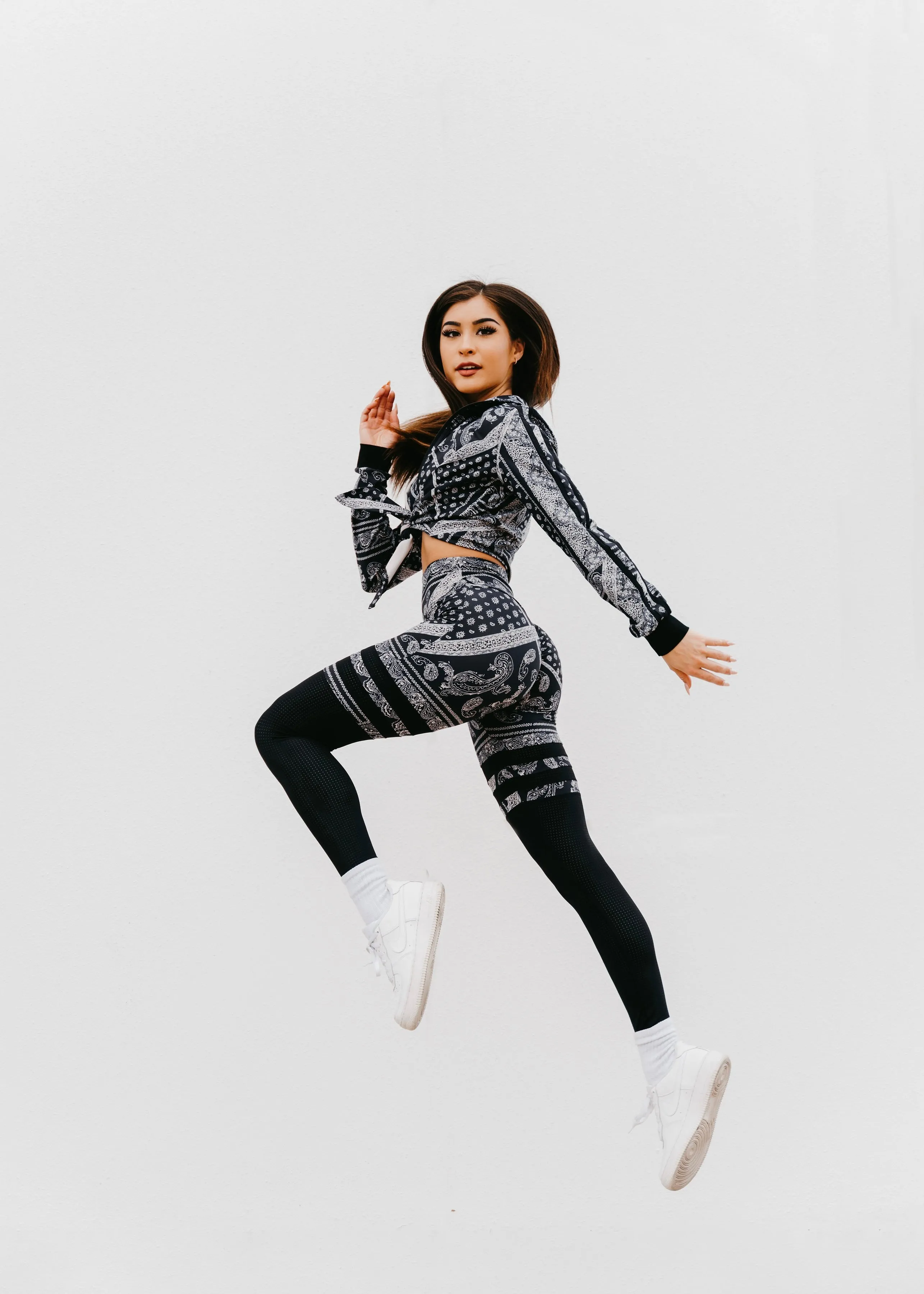 Ink scrunch legging