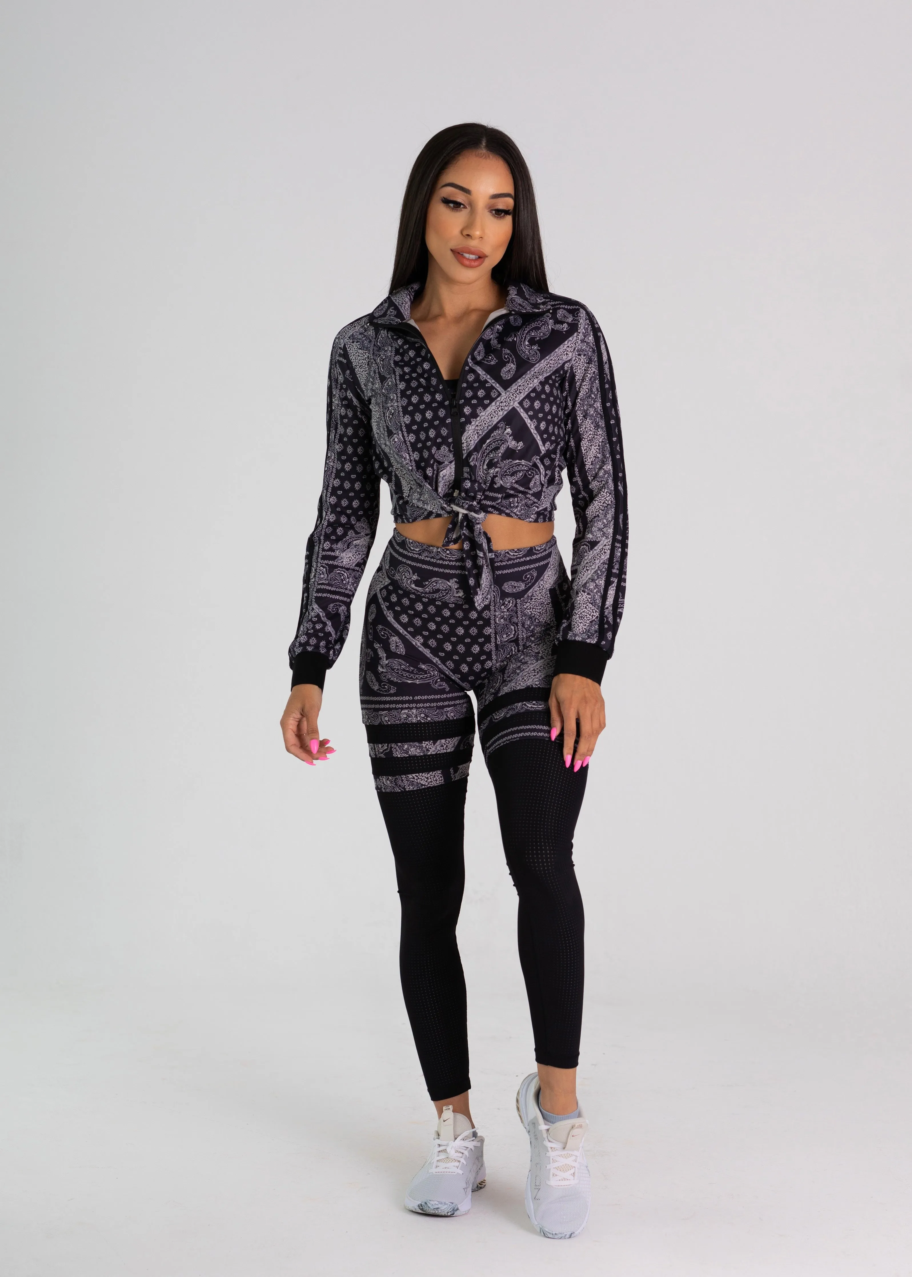 Ink scrunch legging