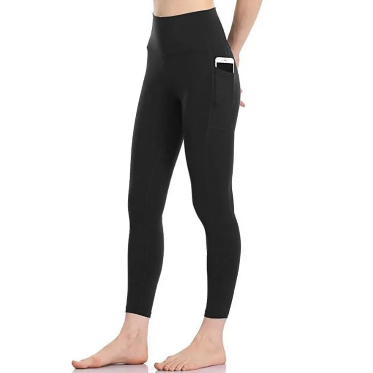 Lifting Women Sports Fitness High Waist Yoga Pants Pockets Gym Butt Scrunch Gym Leggings Camo Yoga Pants