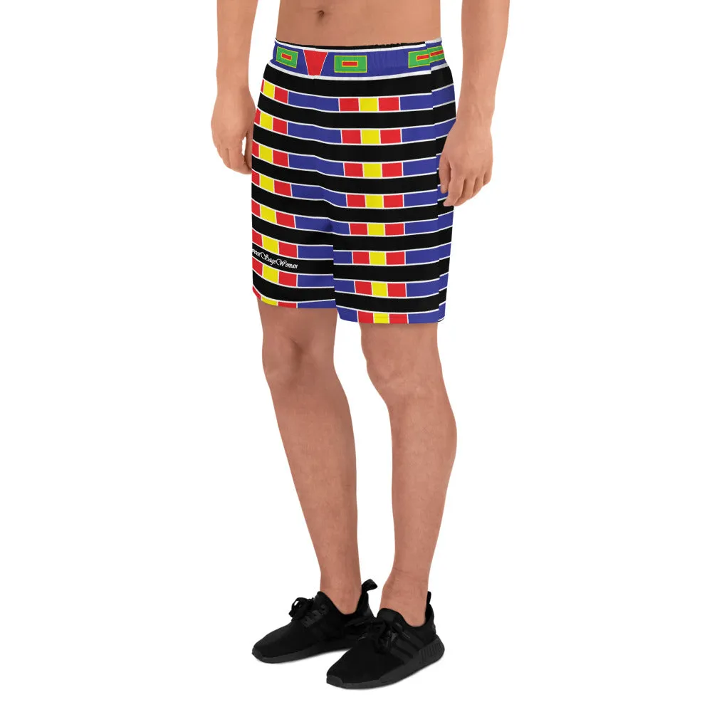 Live Stripes Black Shorts