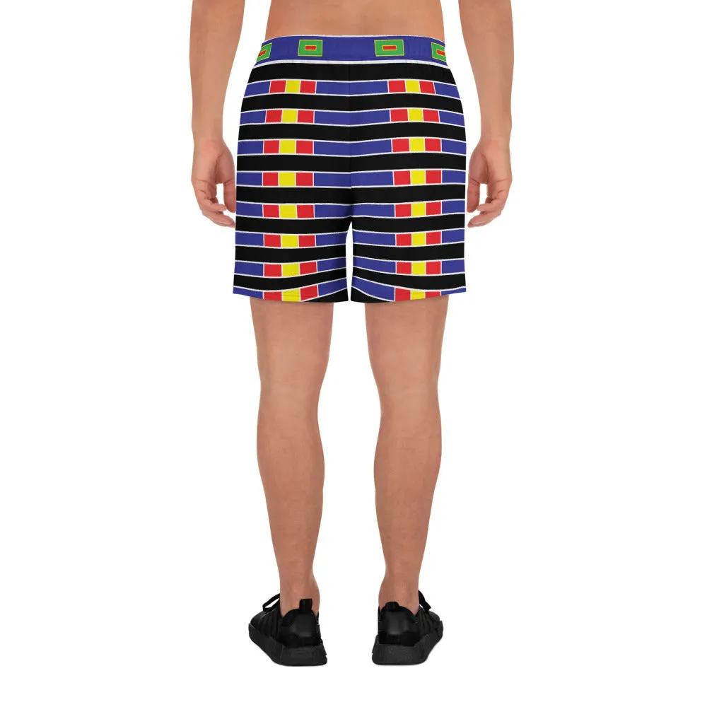 Live Stripes Black Shorts