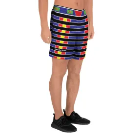 Live Stripes Black Shorts