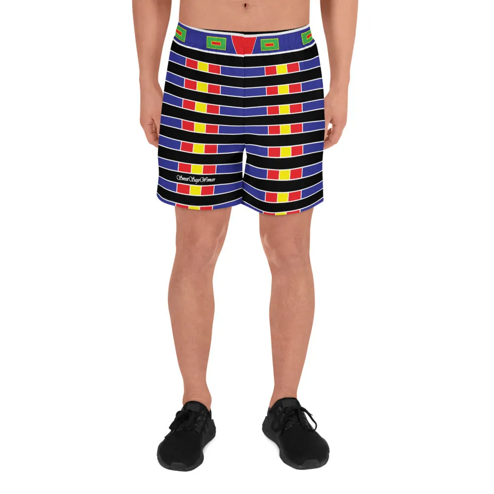 Live Stripes Black Shorts