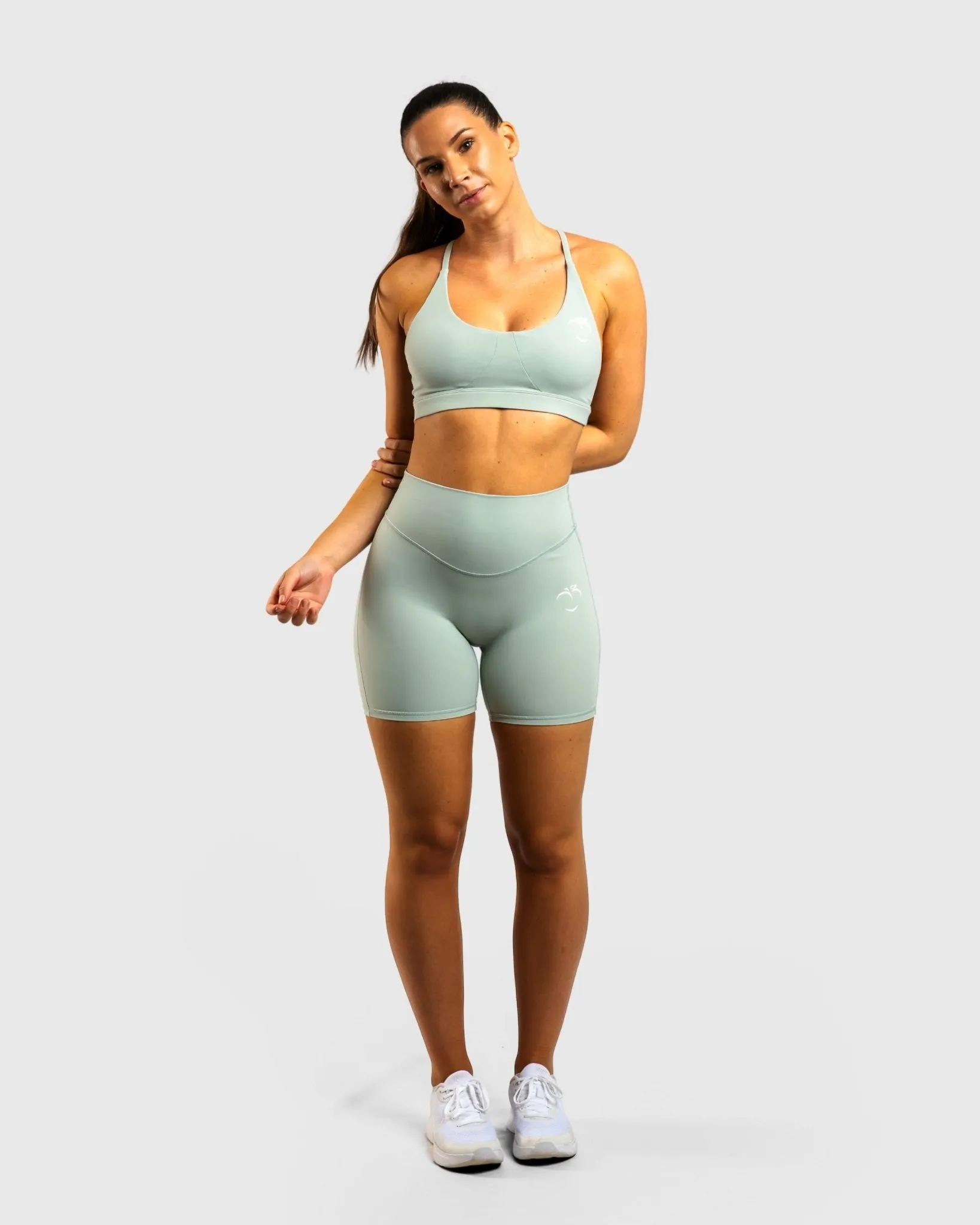 Mint Green Core Sports-bra