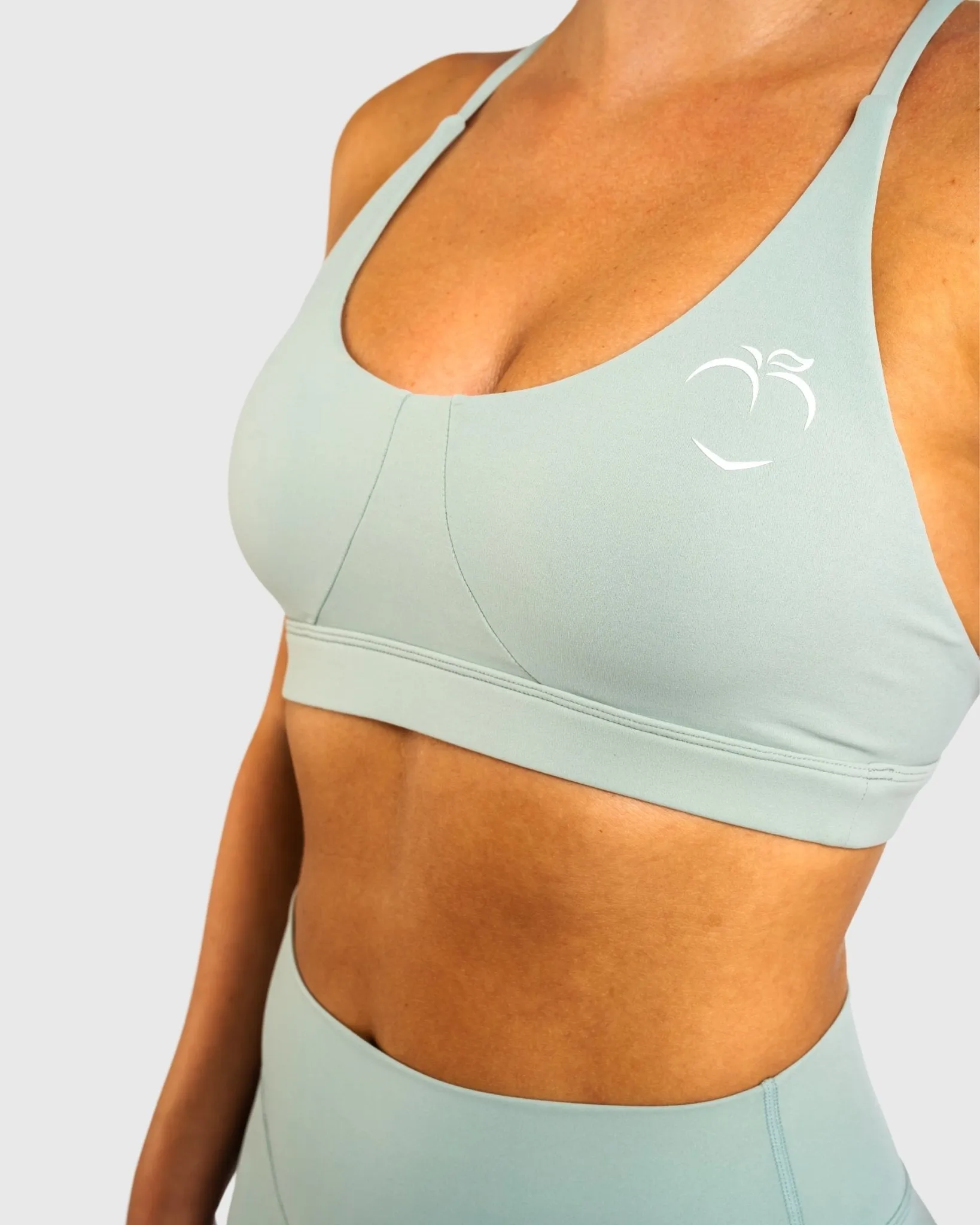 Mint Green Core Sports-bra