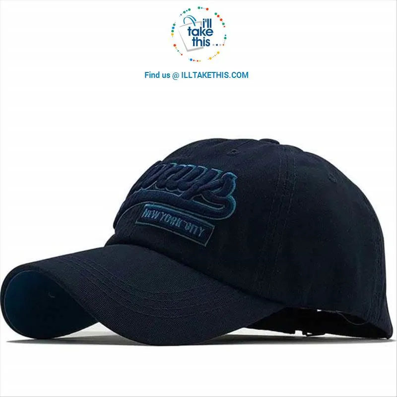 New York City - Embroidery "Always 75" Men's Baseball Cap and Women's Strapback Baseball Caps - 8 Colors