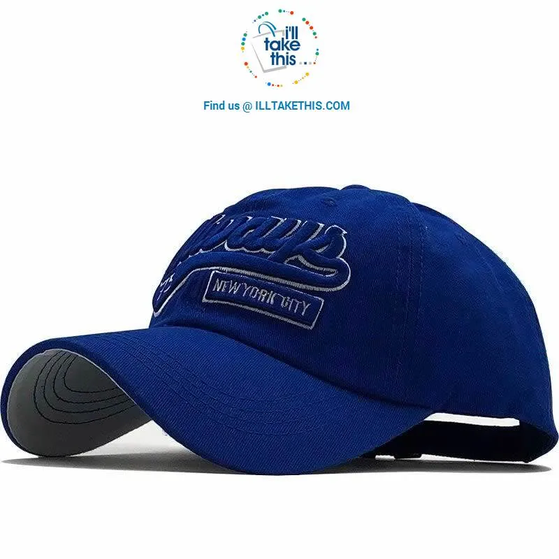 New York City - Embroidery "Always 75" Men's Baseball Cap and Women's Strapback Baseball Caps - 8 Colors