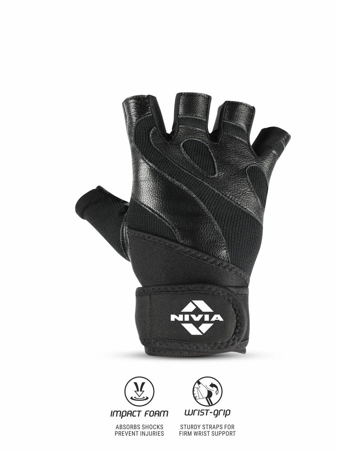Nivia Tough Grip Weightlifting Gloves