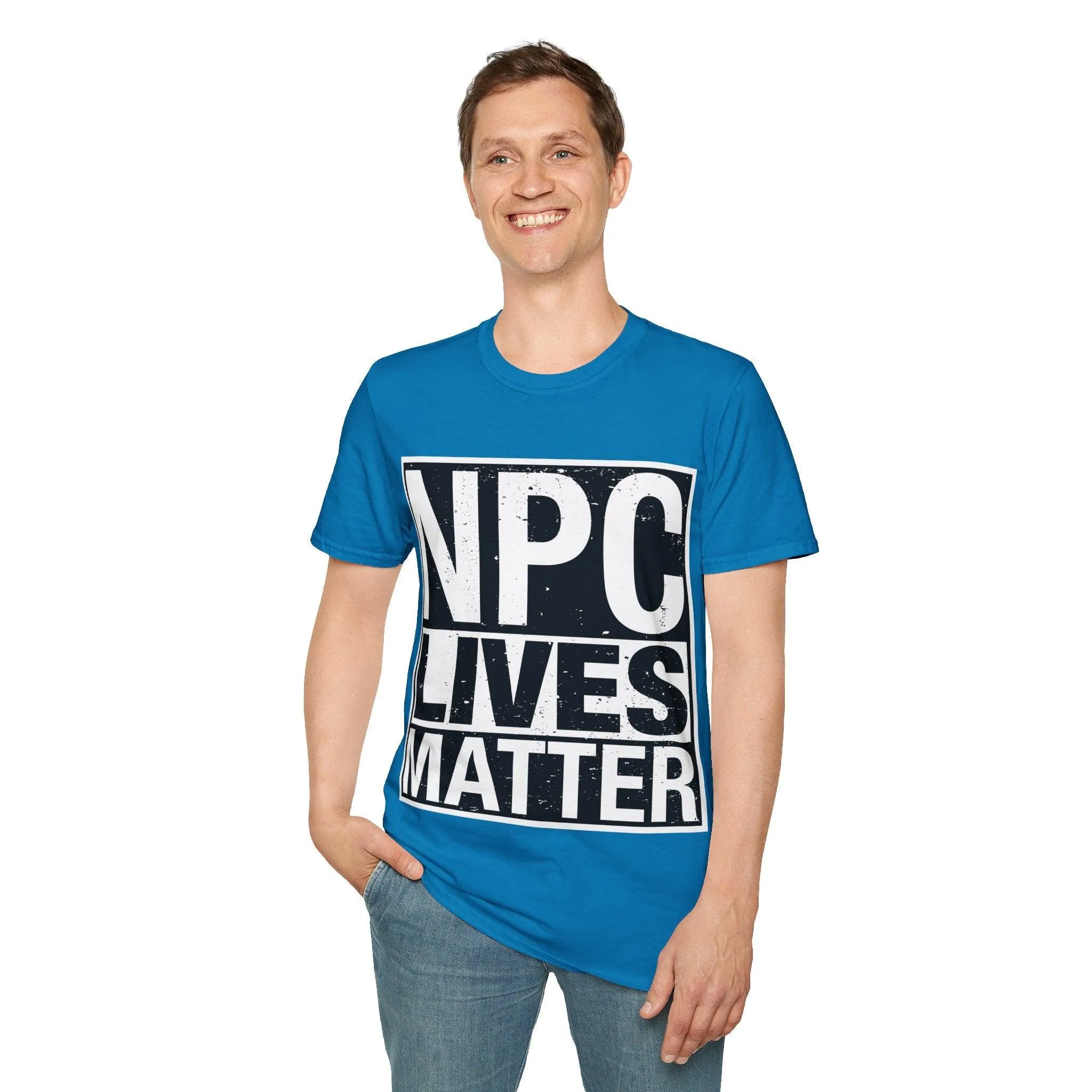 NPC Lives Matter - Unisex Softstyle T-Shirt