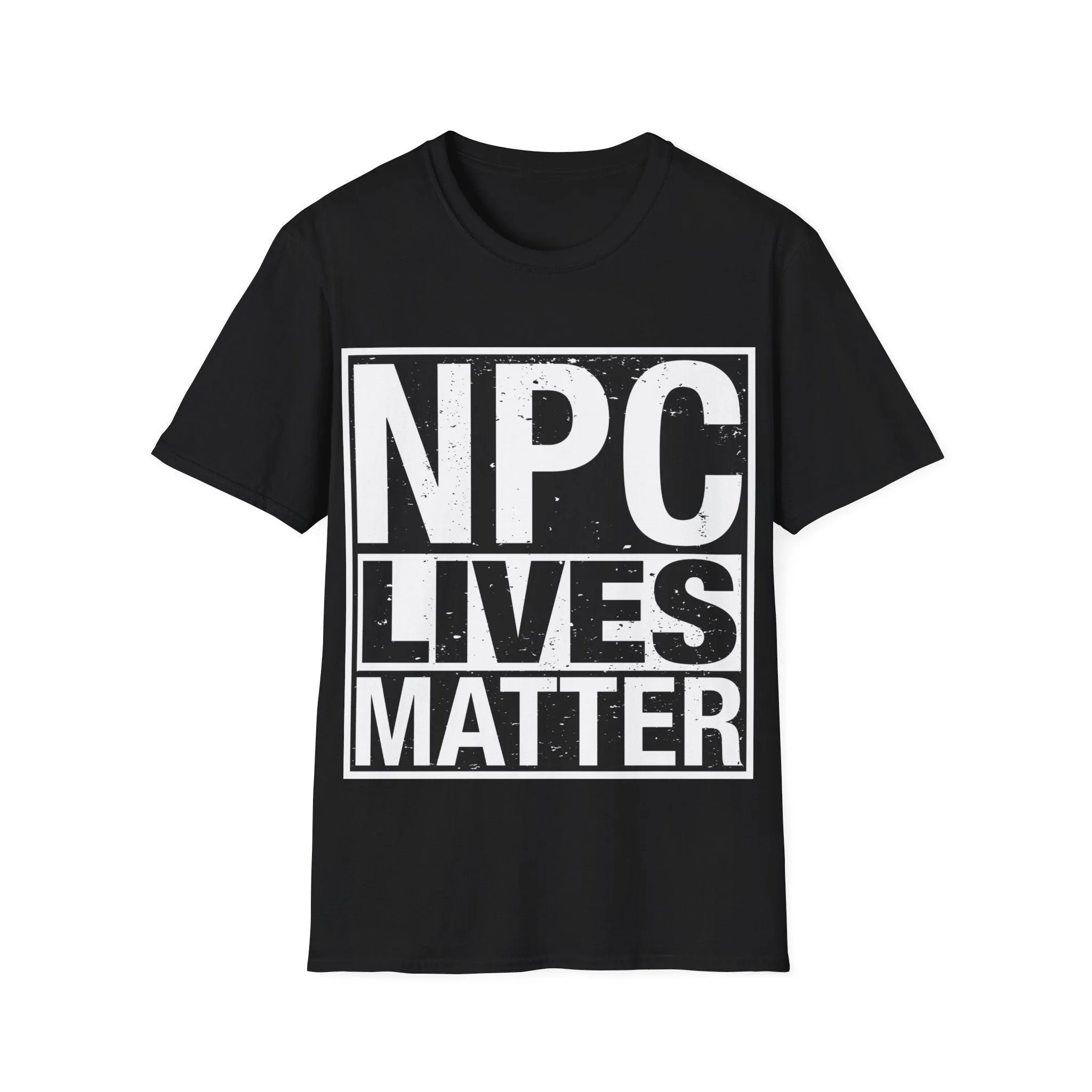 NPC Lives Matter - Unisex Softstyle T-Shirt